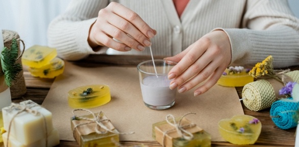 Мастер-класс по созданию аромасаше или свечи от мастера Ольги