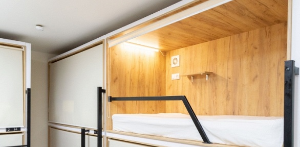 Отдых в центре Москвы в хостеле Artcapsule