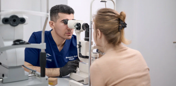 Комплексная диагностика зрения перед коррекцией в клинике «Стозрение»