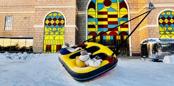 <b>Скидка до 50%.</b> Катание на аттракционе «Электротюбинг» от парка развлечений «Остров мечты»