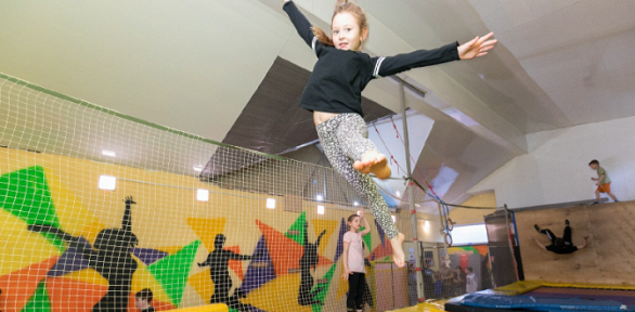 Посещение батутного центра или тренировка по акробатике в центре Air People