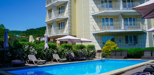 Отдых на берегу Черного моря с питанием в пансионате «Черноморье»