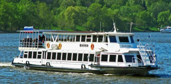 <b>Скидка до 15%.</b> Билет на речную прогулку на комфортабельном теплоходе «Флагман» от Новоспасского моста до «Воробьевых гор»