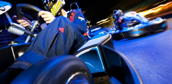 Заезды на карте в картинг-клубе Adrenaline