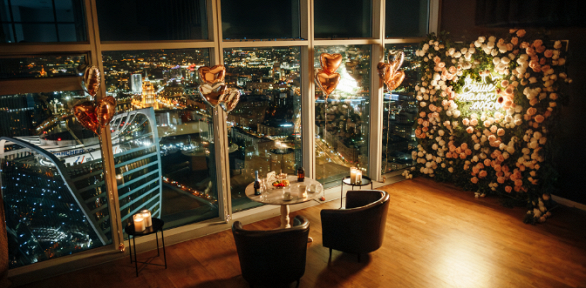 Романтическое свидание в «Москва-Сити» от проекта Romantic Room