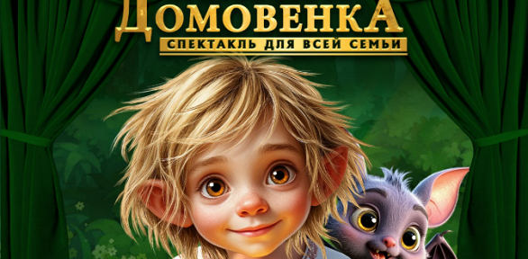 <b>Скидка до 40%.</b> Билет на спектакль «Приключения домовенка» от «Театра полифонической драмы» со скидкой 40%