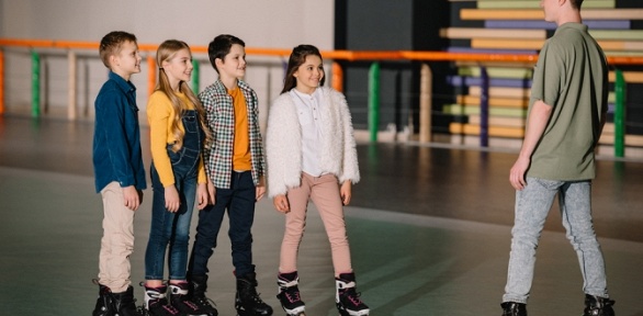 Катание на роликах в центре «Райдер Лэнд»