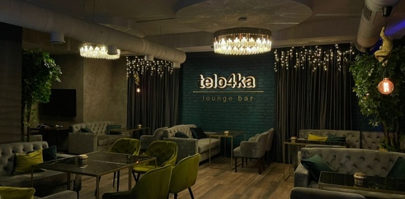 Напитки и паровые коктейли в баре Telo4ka Lounge