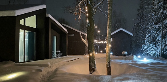 Аренда а-фрейма в Шадрино с посещением бани на дровах от компании 7Stays