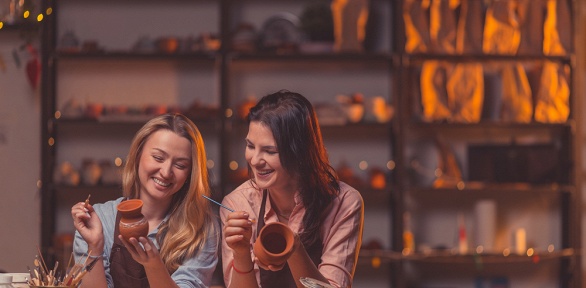 Мастер-класс по лепке из глины и приемам декора от Насоновой Надежды