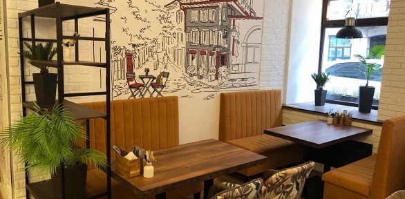 Всё меню кухни и напитки в итальянском ресторане Savory