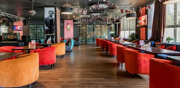 Всё меню и напитки в ресторане сети «Территория»