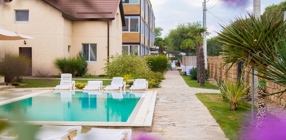 Отдых в Анапе на берегу Черного моря в пансионате Dublin Dolphin