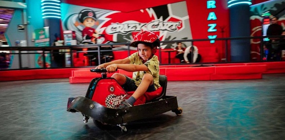 2 или 3 заезда на дрифт-карте в МТК «ЕвроПарк» в картинг-центре Crazy Cart