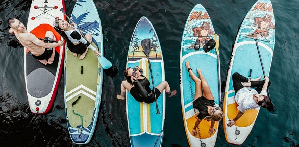 Прогулка на сапсерфе от компании Travel_sup