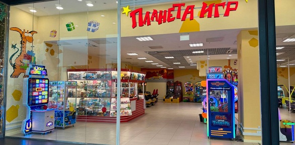Игровая карта на аттракционы в ТРК «Мозаика» в центре «Планета игр»