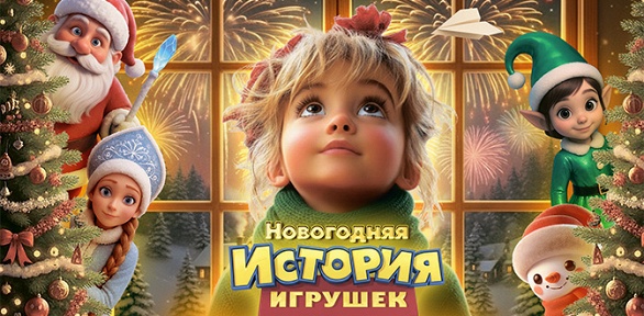 Билет на новогоднее шоу «Новогодняя история игрушек» от компании Bilet.Club