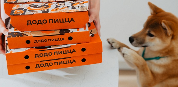 Всё меню в сети пиццерий «Додо пицца»