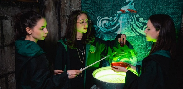 Участие в квесте «Гарри и темное подземелье» от музея «Мир Гарри»