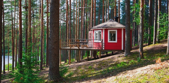 Аренда гриль-домика или беседки от «Greenvald парк Скандинавия»