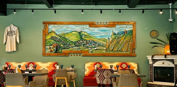 Всё меню кухни и напитки в кафе «Дом грузина»