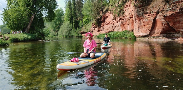 Прогулка на SUP-борде от компании Active_club