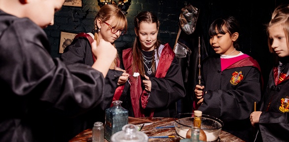 Участие в квесте «Для юных волшебников» от компании «Мир Гарри»