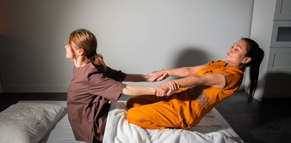 Тайский, аромамассаж с кремом в салоне массажа «Тай SPA Ларен»