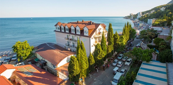 Отдых в Крыму на берегу Черного моря в отеле Art House Hotel