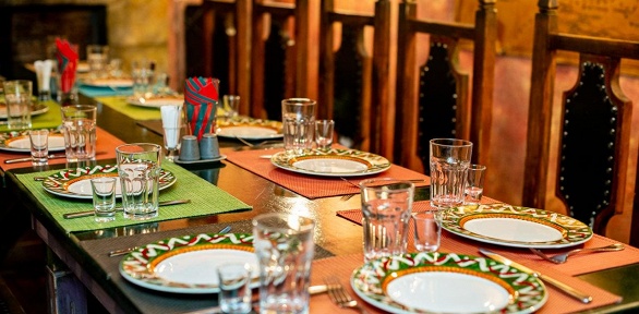 Проведение банкета в рестобаре Pancho Viilla