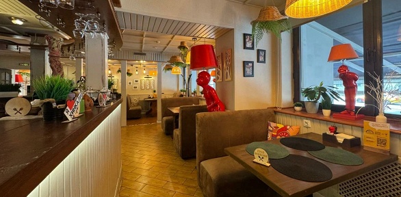 Меню и напитки в ресторане «Ваня и Гоги»