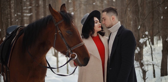 Зимнее катание и конные прогулки от клуба «Герой»