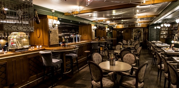 Меню и напитки в ресторане «Брассери Паскаль»