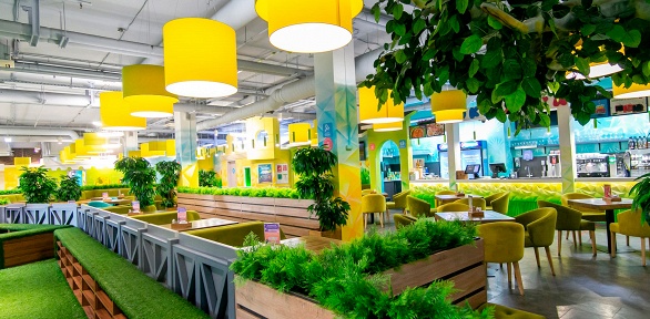 Праздник в ТРЦ Mari в парке развлечений Joki Joya