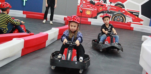 2 или 3 заезда на дрифт-карте в картинг-центре Crazy Cart