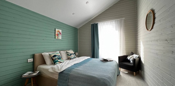 Семейный отдых на Истре в коттедже «178 Бирюзовый» от компании Flatpoint