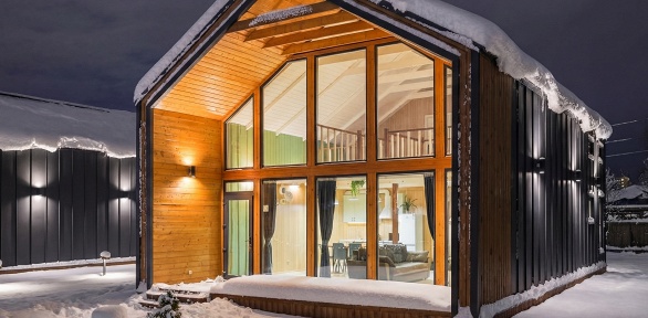 Проживание в коттедже в загородном комплексе «ЭкоНевидалЬ»