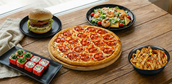 Комбонаборы от кафе Sushitoria