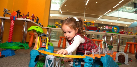 Посещение детской интерактивной игровой комнаты Trend Toys