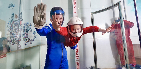 6 минут полета в закрытой аэротрубе от компании «Ай-флай»