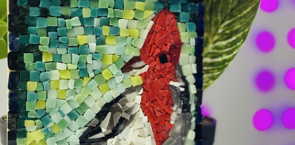 Участие в мастер-классе по мозаичному искусству от творческой студии Hardy