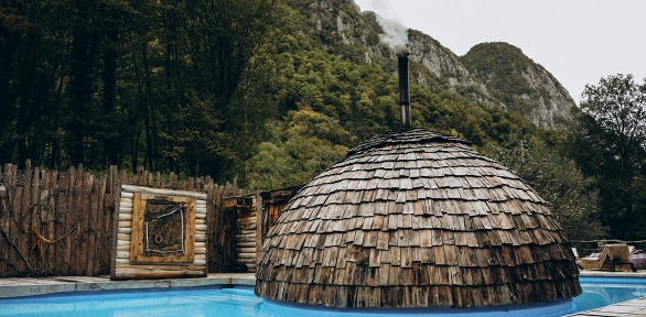 Целый день отдыха в банно-ретритном комплексе «Место силы»