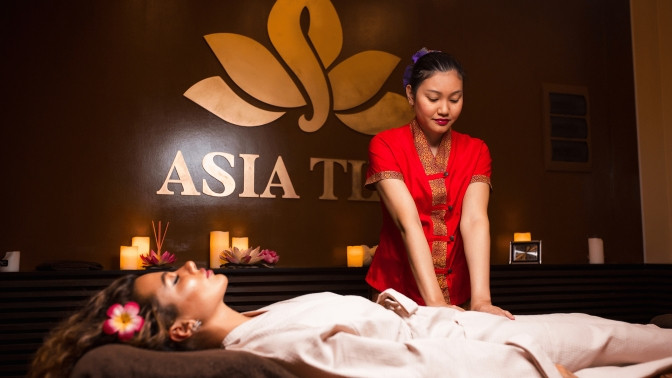 Индийский, тайский массаж, спецпредложение - 54% .