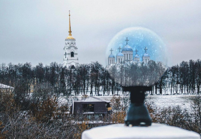 Владимир Зимой Фото